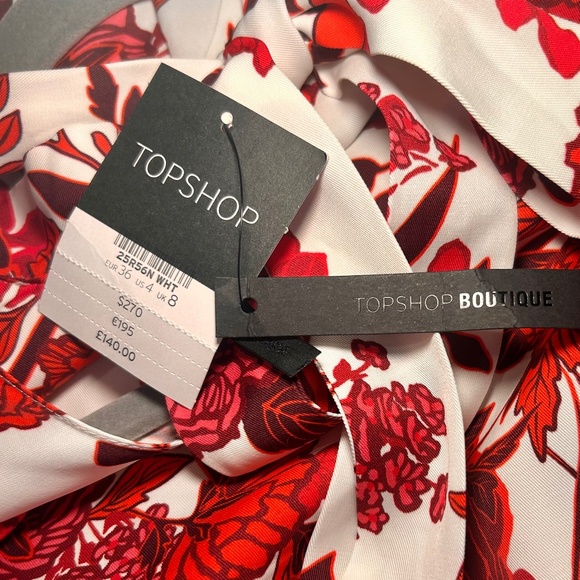 Top Shop Boutique Floral Dress Size 4  NWT - Picture 16 of 16